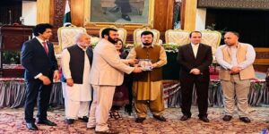 Engr. Said Mehmood was honored with excellence award by Governor KP