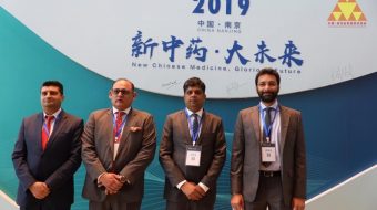 Promotion of KP province in Nanjing, China by Mr. Faisal Saleem Rahman, Vice Chairman KP-BOIT and Mr. Hassan Daud Butt, CEO KP-BOIT. Using all available opportunities.