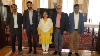 Mr. Faisal Saleem Rehman, Vice Chairman KP-BOIT and Mr. Hassan Daud Butt, CEO KP-BOIT met H.E Ambassador Naghmana Hashmi in China during an official visit. Got guidance and road map for cooperation under CPEC and B 2 B interaction with KP province. Now all roads lead to KP Insha Allah